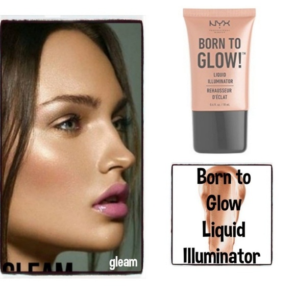 NYX BORN TO GLOW LIQUID ILLUMINATOR in GLEAM